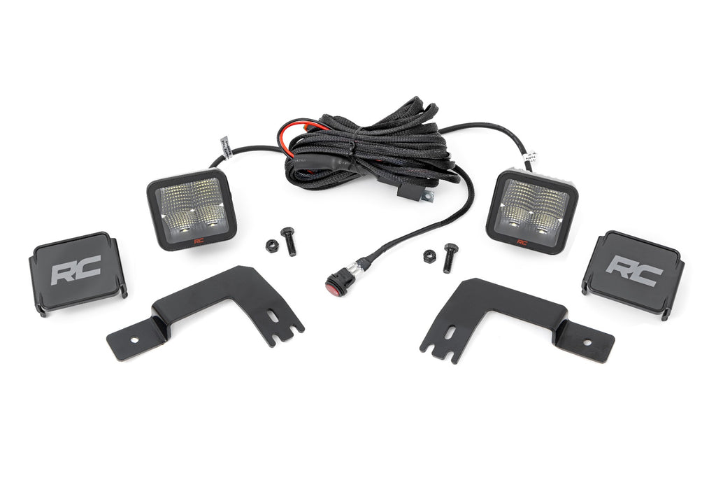 LED Light Under Bed Mount 2 Inch Spectrum Pair Polaris XPEDITION ADV 5 Rough Country