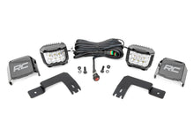 Load image into Gallery viewer, LED Light Under Bed Mount 3 Inch Chrome Pair Wide Angle Polaris XPEDITION ADV 5 Rough Country