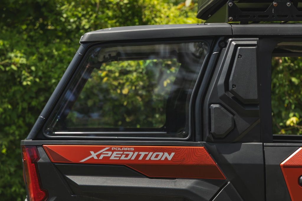 Bed Side Rear Windows Scratch Resistant Polaris XPEDITION ADV 5 Rough Country