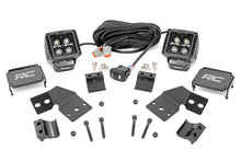 Cargar imagen en el visor de la galería, LED Light Kit Front Mount 2 Inch Black Pair White DRL Polaris XPEDITION XP 5 Rough Country