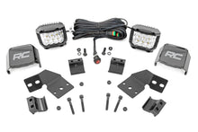 Cargar imagen en el visor de la galería, LED Light Kit Front Mount 3 Inch Chrome Pair Wide Angle Polaris XPEDITION ADV 5 Rough Country