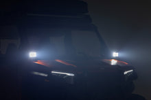 Cargar imagen en el visor de la galería, LED Light Kit Front Mount 3 Inch Chrome Pair Wide Angle Polaris XPEDITION ADV 5 Rough Country