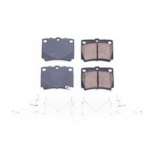 Cargar imagen en el visor de la galería, Power Stop 97-04 Mitsubishi Montero Sport Rear Z17 Evolution Ceramic Brake Pads w/Hardware