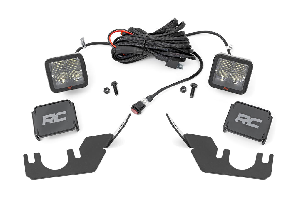 LED Light Rear Mount 2 Inch Spectrum Pair Kawasaki Teryx 1000/Teryx4 800 Rough Country