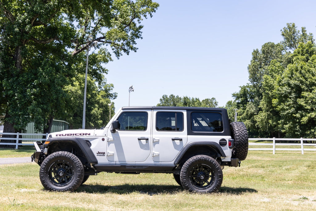 3.5 Inch Lift Kit C/A Drop FR D/S Rubicon Jeep Wrangler Unlimited 4WD (24-26) Rough Country