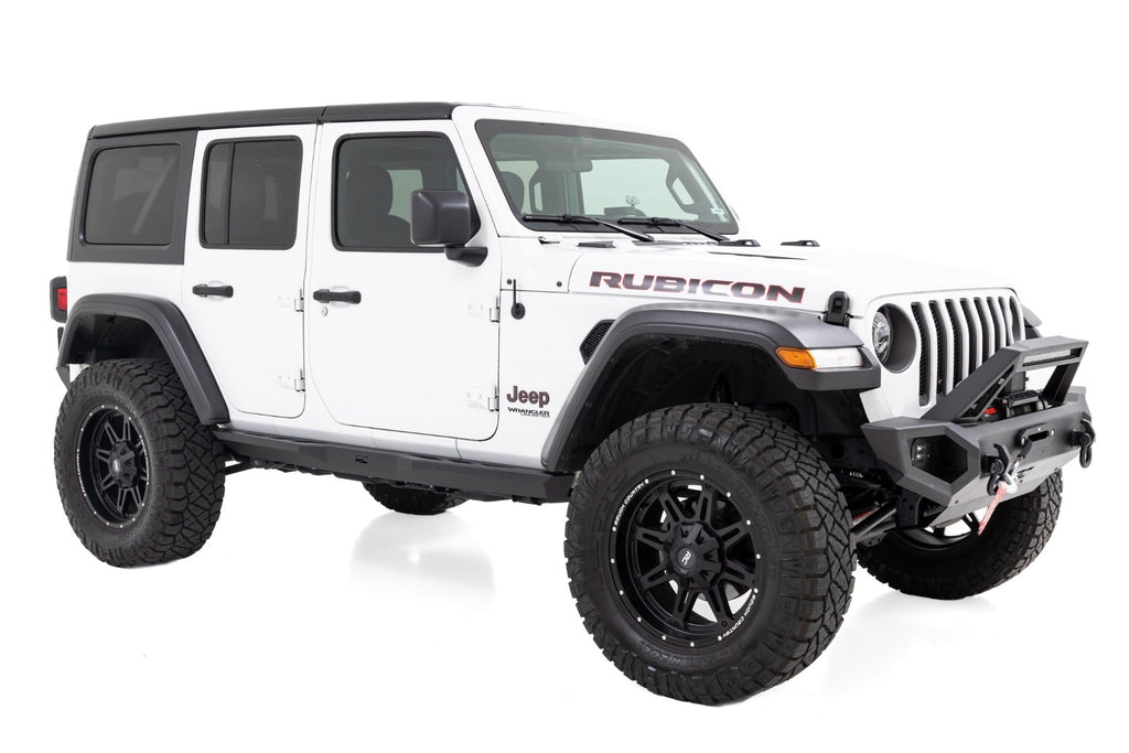 3.5 Inch Lift Kit C/A Drop FR D/S M1R Rubicon Jeep Wrangler Unlimited (24-26) Rough Country