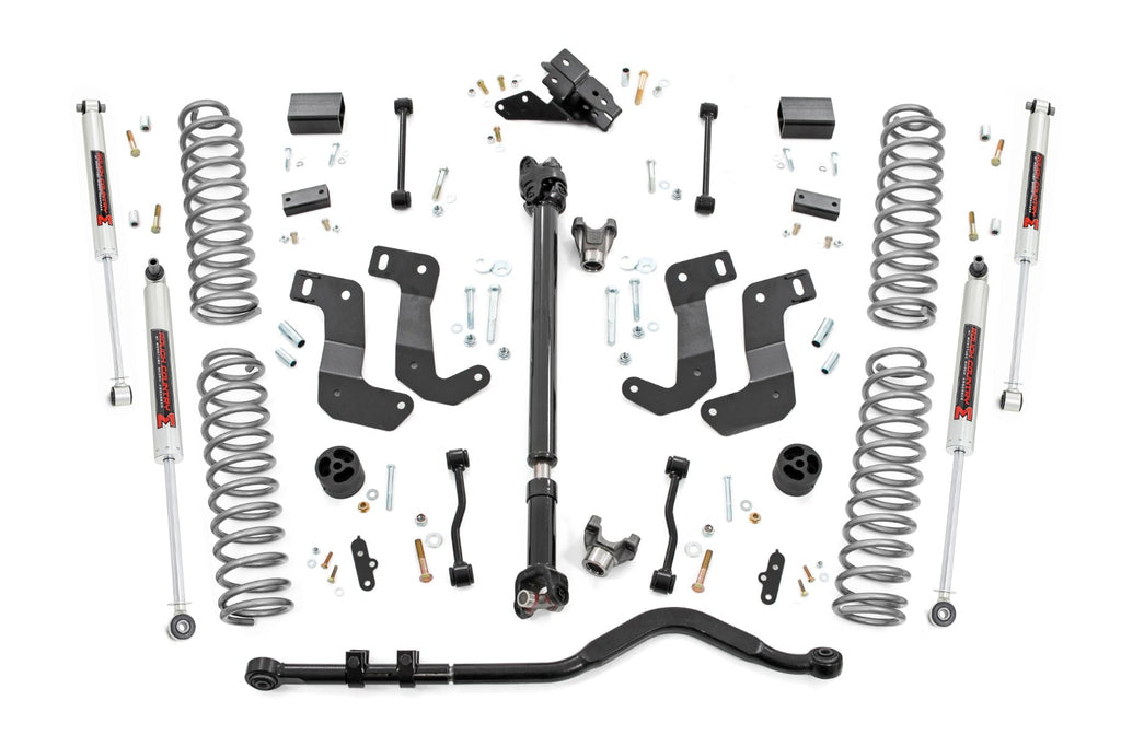 3.5 Inch Lift Kit C/A Drop Front D/S M1 Jeep Wrangler JL 4WD (24-26) Rough Country