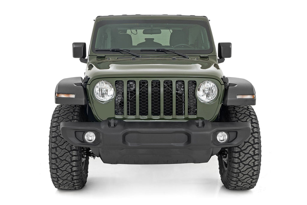 3.5 Inch Lift Kit C/A Drop Front D/S M1R Jeep Wrangler JL 4WD (24-26) Rough Country