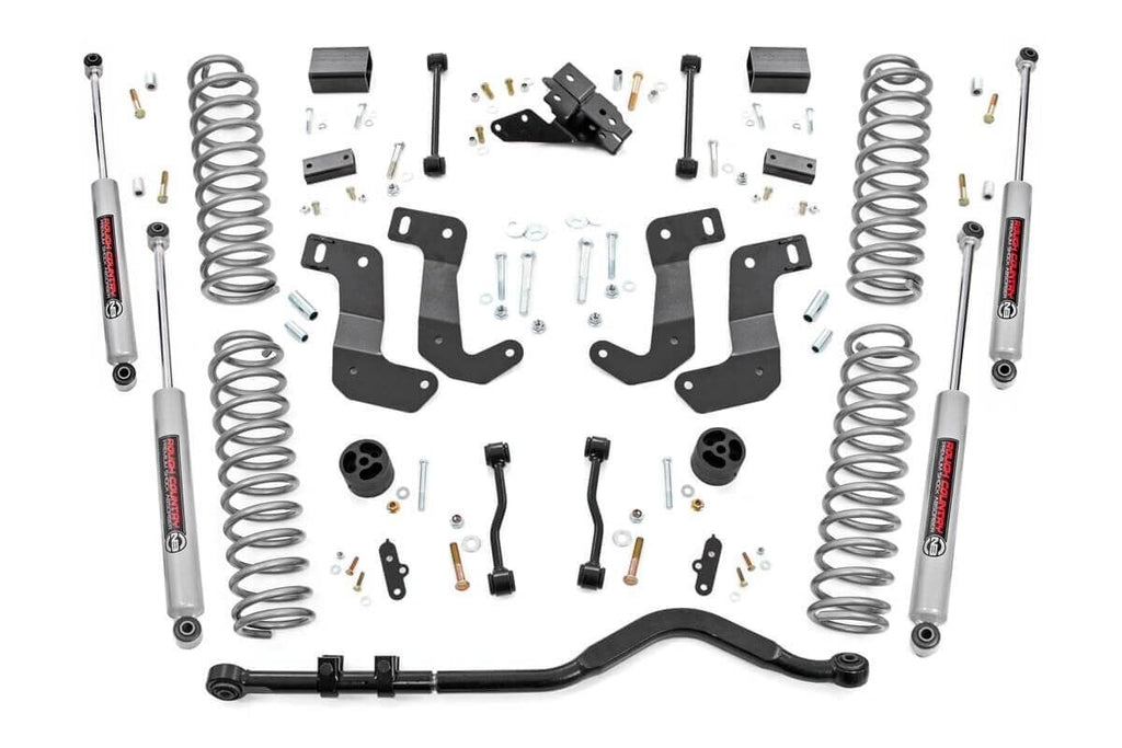 3.5 Inch Lift Kit C/A Drop 2-Door Jeep Wrangler JL 4WD (2024-2026) Rough Country