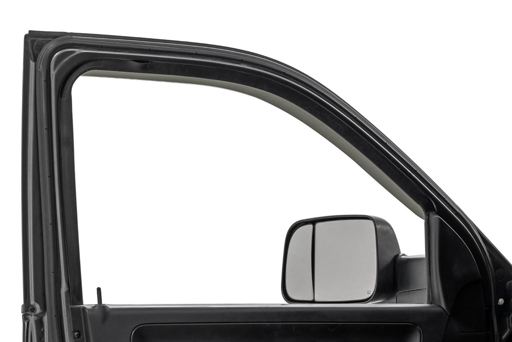 Side Window Deflectors Tape On Rain Guard Ram 1500 (09-18)/2500 (10-26) Rough Country