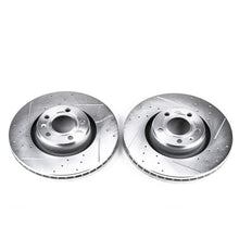 Cargar imagen en el visor de la galería, Power Stop 05-11 Audi A6 Front Evolution Drilled &amp; Slotted Rotors - Pair