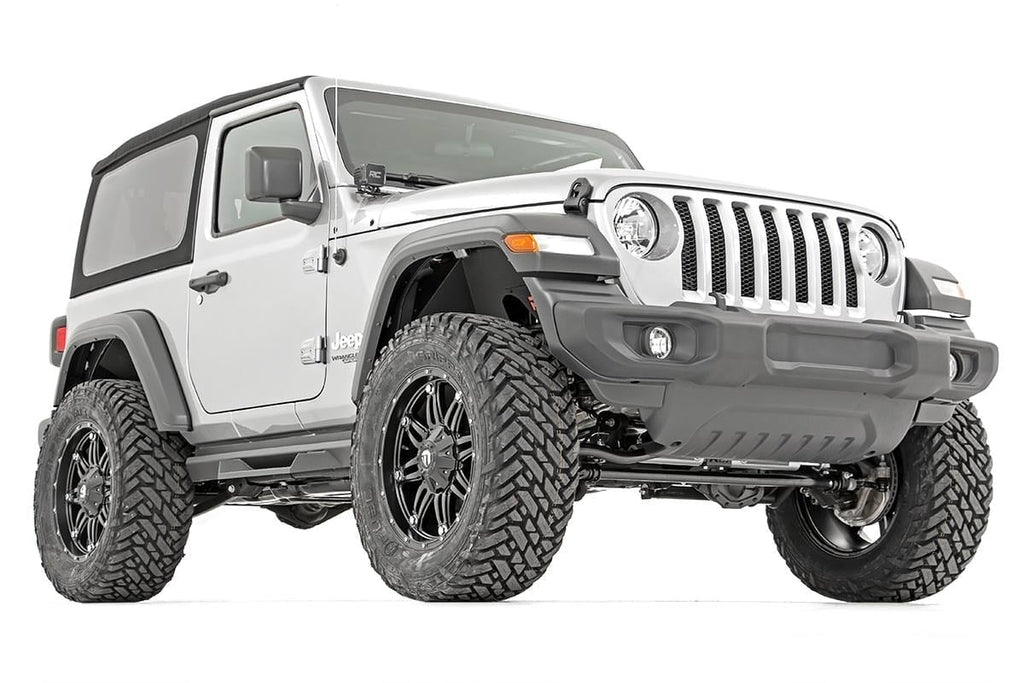 3.5 Inch Lift Kit C/A Drop FR D/S Jeep Wrangler JL 4WD (2024-2026) Rough Country