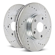 Cargar imagen en el visor de la galería, Power Stop 19-21 Kia Forte Front Drilled &amp; Slotted Rotor (Pair)