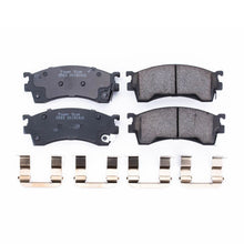 Cargar imagen en el visor de la galería, Power Stop 93-97 Ford Probe Front Z17 Evolution Ceramic Brake Pads w/Hardware