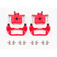 Cargar imagen en el visor de la galería, Power Stop 98-03 Subaru Forester Rear Red Calipers w/Brackets - Pair