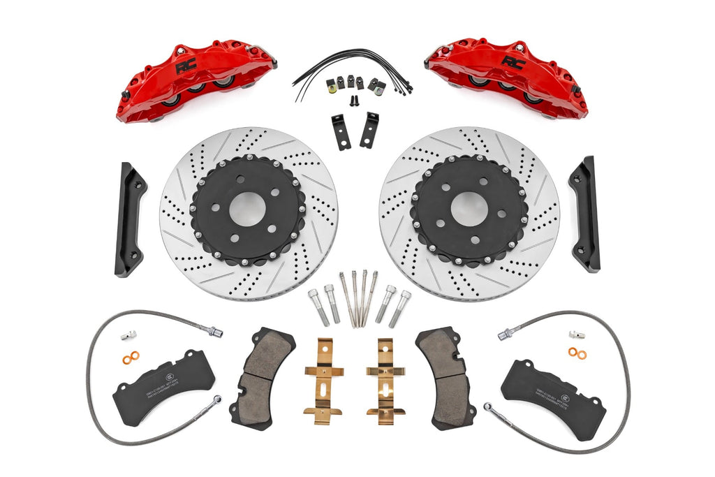 Performance Brake System Front Jeep Wrangler JL (18-25)/Wrangler Unlimited (18-25) Rough Country
