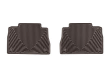 Cargar imagen en el visor de la galería, WeatherTech 21-24 Mercedes-Benz AMG GLE 53 / 21-23 GLE 63S Coupe All-Weather Rear Floor Mats - Cocoa