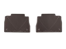WeatherTech 21-24 Mercedes-Benz AMG GLE 53 / 21-23 GLE 63S Coupe All-Weather Rear Floor Mats - Cocoa