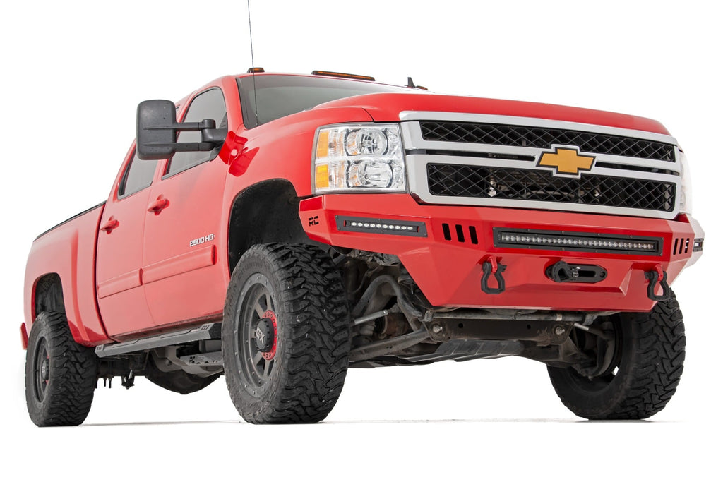 3.5 Inch Knuckle Lift Kit M1 Red Silverado/Sierra 2500HD/3500HD (11-19) Rough Country