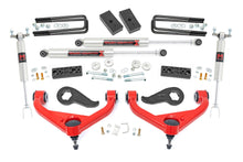 Load image into Gallery viewer, 3 Inch Lift Kit UCAs M1 Red Silverado/Sierra 2500HD/3500HD (20-26) Rough Country