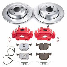 Cargar imagen en el visor de la galería, Power Stop 10-04 BMW X3 Rear Z26 Street Warrior Brake Kit w/Calipers