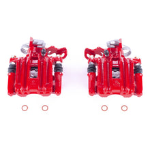 Cargar imagen en el visor de la galería, Power Stop 98-01 Audi A4 Rear Red Calipers w/Brackets - Pair