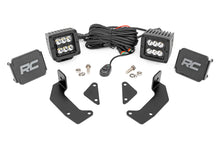 Load image into Gallery viewer, LED Light Kit Cage Mount 2 Inch Black Pair CFMOTO UFORCE 1000 Rough Country