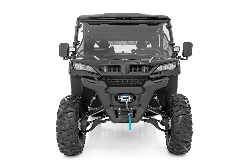LED Light Kit Cage Mount 2 Inch Chrome Pair Wide Angle CFMOTO UFORCE 1000 Rough Country