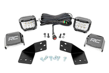 Cargar imagen en el visor de la galería, LED Light Kit Rear Mount 3 Inch Chrome Pair Wide Angle CFMOTO UFORCE 1000 Rough Country