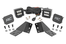 Cargar imagen en el visor de la galería, LED Light Kit Rear Mount 2 Inch Black Pair CFMOTO UFORCE U10 Pro Rough Country