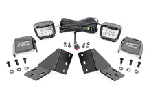 Cargar imagen en el visor de la galería, LED Light Kit Rear Mount 3 Inch Chrome Pair Wide Angle CFMOTO UFORCE U10 Pro Rough Country