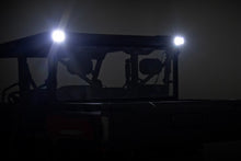 Cargar imagen en el visor de la galería, LED Light Kit Rear Mount 3 Inch Chrome Pair Wide Angle CFMOTO UFORCE U10 Pro Rough Country