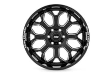 Cargar imagen en el visor de la galería, 96 Series Wheel One-Piece Gloss Black 20x10 8x6.5 -19mm Rough Country