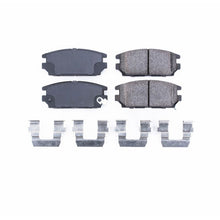 Cargar imagen en el visor de la galería, Power Stop 91-94 Dodge Stealth Rear Z17 Evolution Ceramic Brake Pads w/Hardware