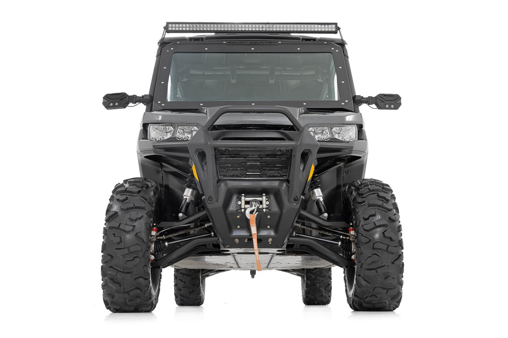 Aluminum Control Arms High Clearance w/ 2 Inch Forward Offset Black Can-Am Defender HD Rough Country