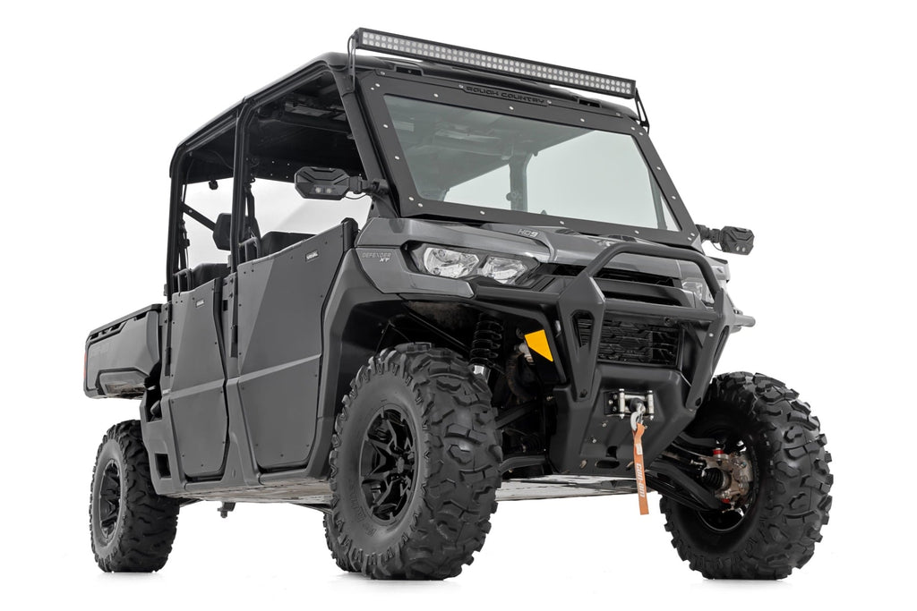 Aluminum Control Arms High Clearance w/ 2 Inch Forward Offset Black Can-Am Defender HD Rough Country