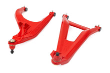 Cargar imagen en el visor de la galería, Aluminum Control Arms High Clearance w/ 2 Inch Forward Offset Red Can-Am Defender HD Rough Country