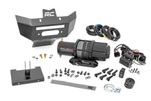 Cargar imagen en el visor de la galería, Winch Bumper 4500-Lb Winch Synthetic Rope 12-22 Can-Am Renegade 1000/Renegade 800R Rough Country