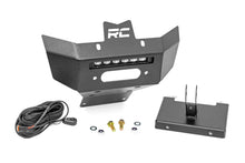 Cargar imagen en el visor de la galería, Winch Bumper Black Series LED 6 Inch Light Slime Line 13-21 Can-Am Renegade Rough Country