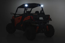 Cargar imagen en el visor de la galería, LED Light Kit Rear Mount 2 Inch Black Pair Flood Can-Am Maverick Sport 1000R Rough Country