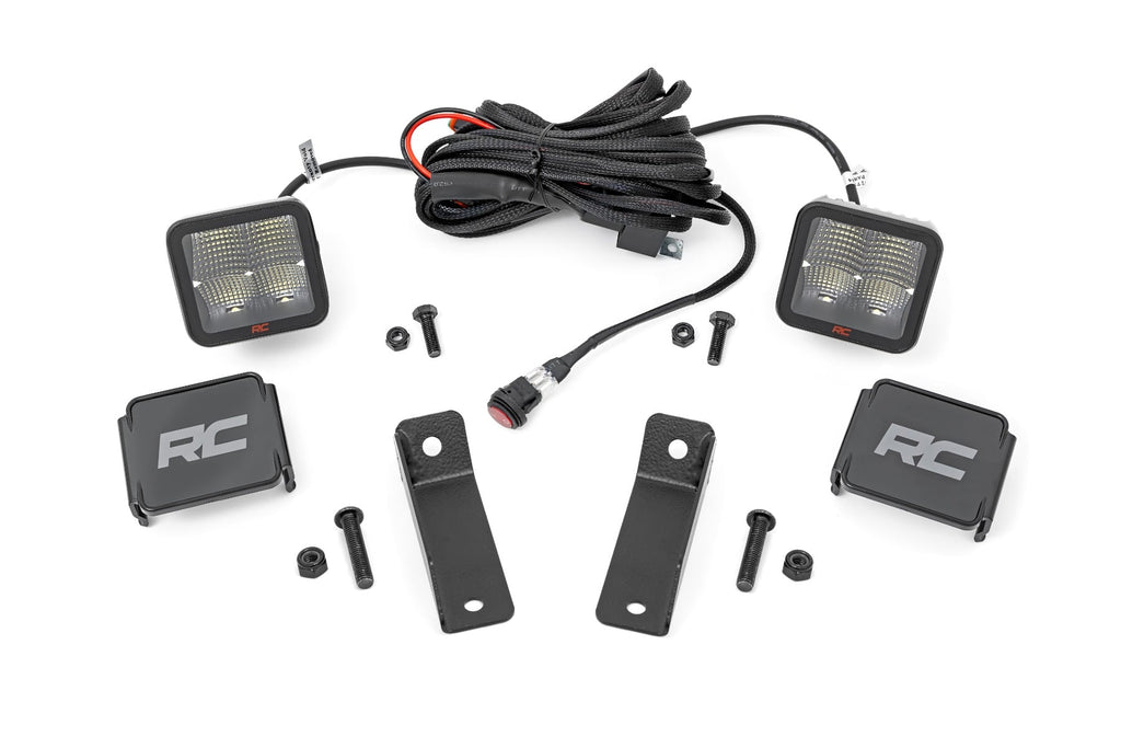 LED Light Rear Mount 2 Inch Spectrum Pair Can-Am Maverick Sport 1000R Rough Country