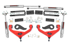 Load image into Gallery viewer, 3 Inch Lift Kit w/ Overloads Red Silverado/Sierra 2500HD/3500HD (20-26) Rough Country