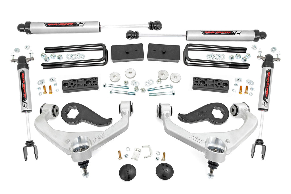 3 Inch Lift Kit UCAs V2 w/ Overloads Silverado/Sierra 2500HD/3500HD (20-26) Rough Country