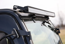 Cargar imagen en el visor de la galería, 50 Inch Dual Row LED Light Kit Chrome Series with White DRL Front-Facing 14-22 Kubota RTV-X900/RTV-X1100 Diesel Rough Country