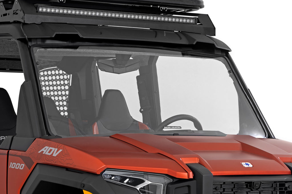 Full Windshield Scratch Resistant Polaris XPEDITION ADV 5 Rough Country