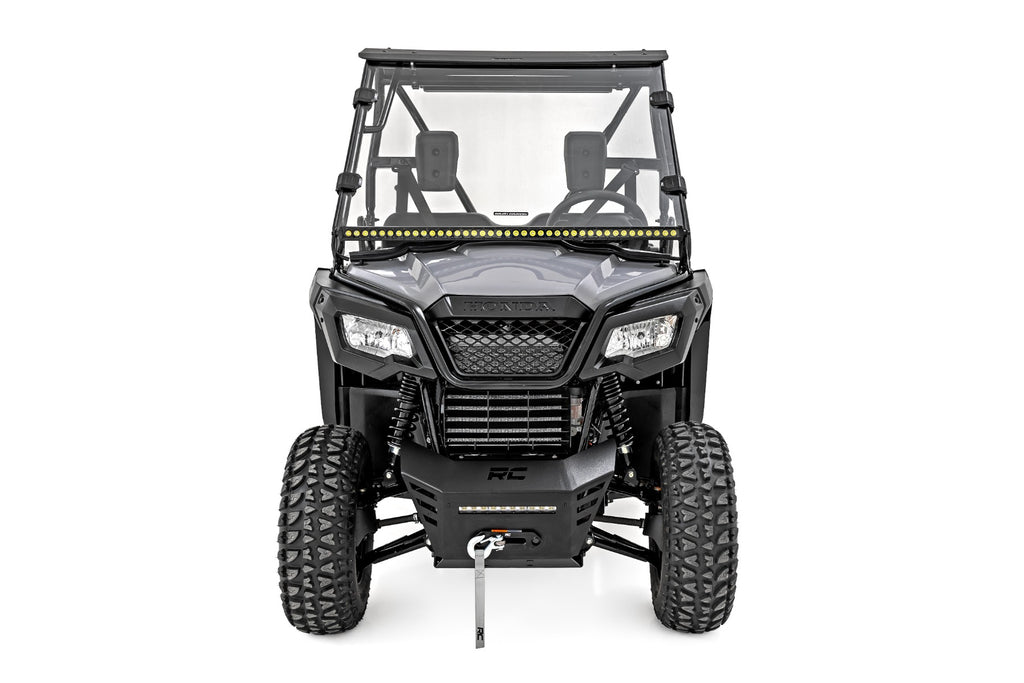 Full Windshield Scratch Resistant Honda Pioneer 520 Rough Country