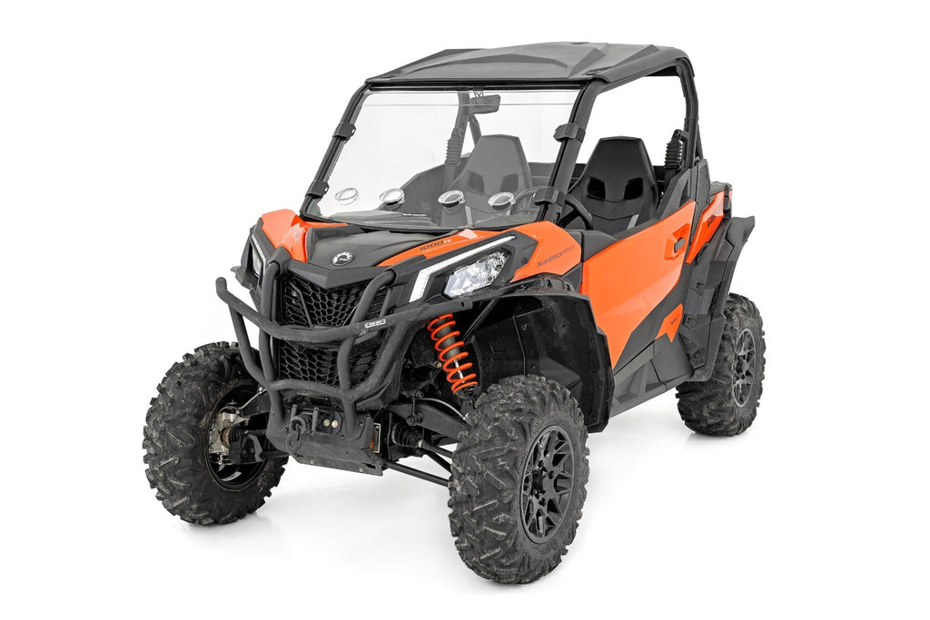 Vented Full Windshield Scratch Resistant Can-Am Maverick Sport 1000R Rough Country