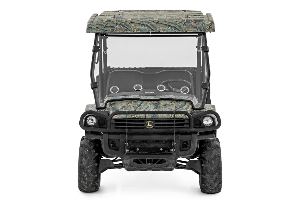 Vented Full Windshield Scratch Resistant John Deere Gator XUV 625/Gator XUV 850 Rough Country