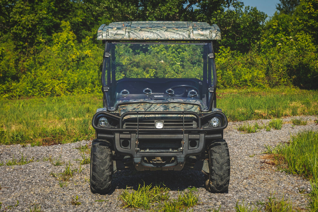 Vented Full Windshield Scratch Resistant John Deere Gator XUV 625/Gator XUV 850 Rough Country