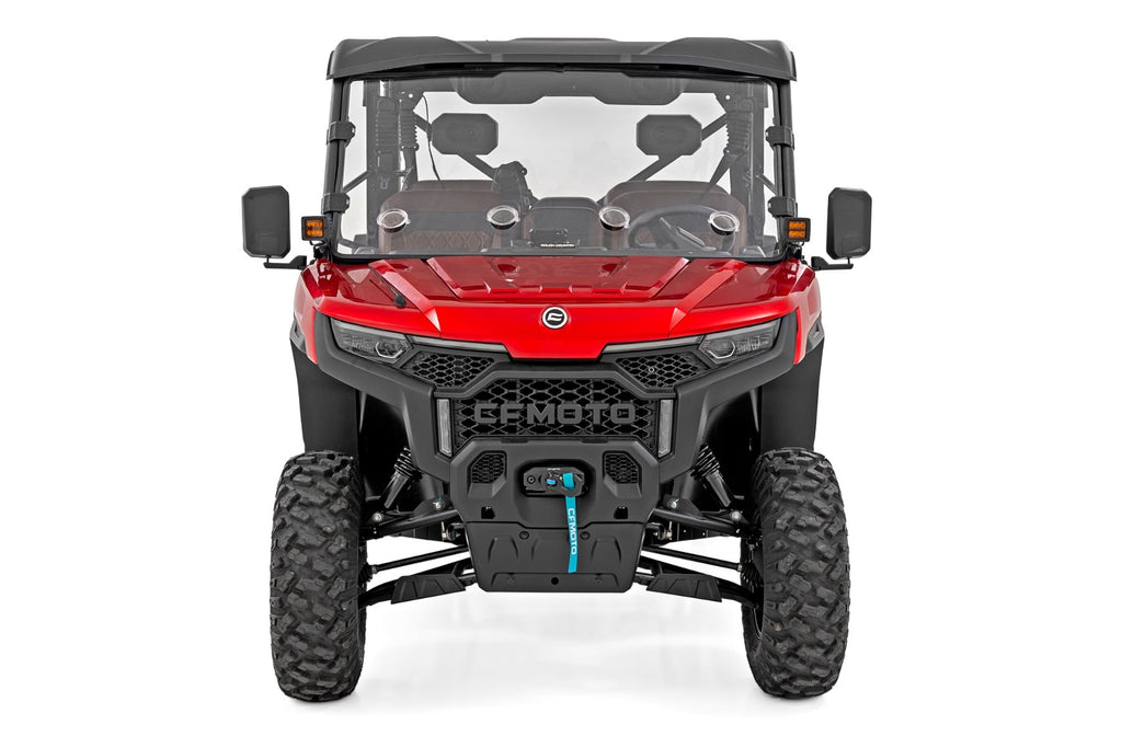 Vented Full Windshield Scratch Resistant CFMOTO UFORCE U10 Pro Rough Country